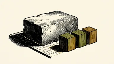 111, Inc. evaluates a buyout proposal: three small wooden blocks representing a special committee face a large stone block.