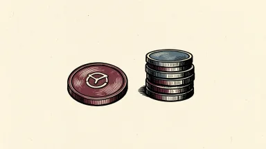 Five Star Bancorp declares a quarterly dividend, shown as a coin and a stack of coins.