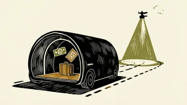 Lyft's Alcove car-shaped service meets demand for live-event travel, shown with a stage silhouette and path.