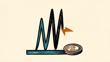 Pulse Biosciences price target raised: a pulse waveform with an upward arrow and a coin.