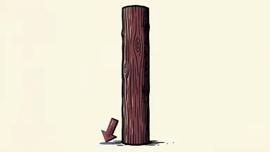 JP Morgan cuts PG&E price target; a utility pole with a small downward arrow at its base.