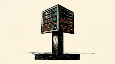 Fastly upgraded to Outperform by Oppenheimer: a server rack being lifted upward by a large, solid arrow.
