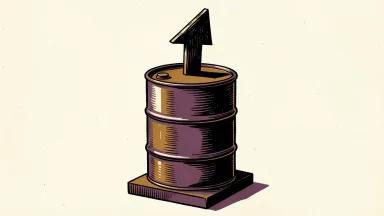 Bank of Canada governor Macklem's statement is represented by an oil barrel with an upward arrow indicating an investment boost.