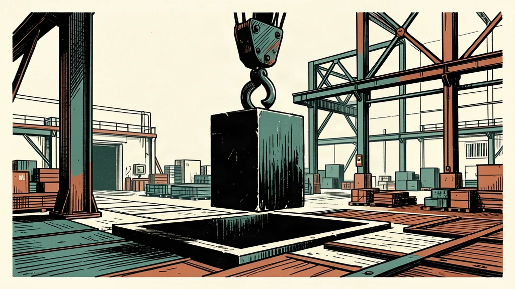 An editorial illustration showing a large industrial block being lowered by a crane into a precise slot, representing immediate capital expensing.