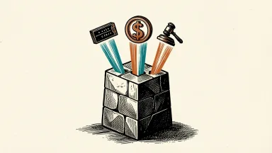 Meta's Muse Wonder AI model depicted as a central monolith supporting icons for coding, finance, and law.