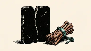 Citigroup's 2026 US cards net credit loss forecast tightens to about 4%, shown as a cracked stone card beside a compressed bundle of sticks.