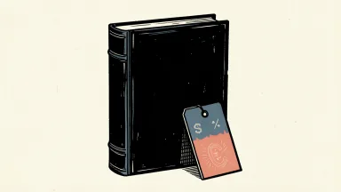 Adobe's book-like form is accompanied by a small tag indicating a rating change.