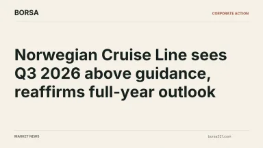 BORSA news cover: Norwegian Cruise Line sees Q3 2026 above guidance, reaffirms full-year outlook
