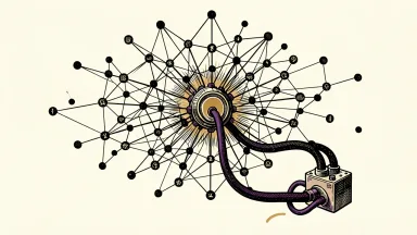 ZoomInfo launches native n8n integration: a vast data network connects through a central hub to a dedicated automation node.