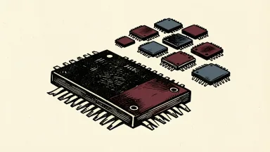 Micron shares fall as a large memory chip is overshadowed by a group of smaller competitor chips.