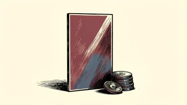 Wolfspeed's silicon carbide wafer stands beside a small stack of coins, suggesting a financial boost.
