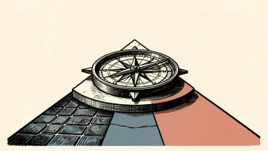 Morningstar Wealth and Envestnet partnership: two distinct paths representing public and private markets merging into one on a wide platform.