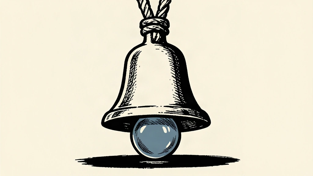A conceptual linocut of a protective stone cover being raised to reveal a fragile, undamaged sphere, symbolizing the removal of a negative watch.