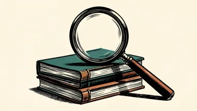 A magnifying glass inspects a stack of four corporate merger documents, representing the investigation into the fairness of the RXO, PTC, LFCR, and WAFD deals.