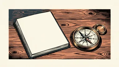 Atlassian price target raised to $235 by RBC Capital, shown as a notebook and compass on a desk.