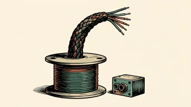 NN, Inc. launches a cable assembly and wire harness business, shown as a braided cable bundle rising from a spool with a connector block.