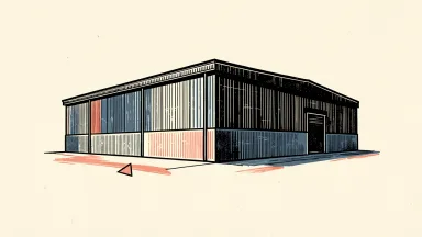 Prologis warehouse block with an upward arrow beside it, representing Scotiabank's upgrade.