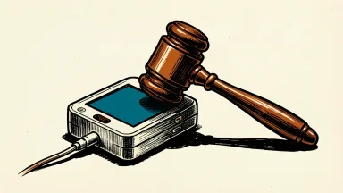 Beta Bionics iLet insulin pump pinned by a legal gavel, representing a securities fraud class action over FDA compliance.