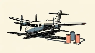 Beta Technologies is shown as a stylized electric aircraft on a runway with a small battery group, illustrating Barclays' Overweight initiation.