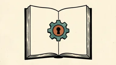 American Express's Intent Intelligence framework is shown as a gear with a keyhole on an open book page.