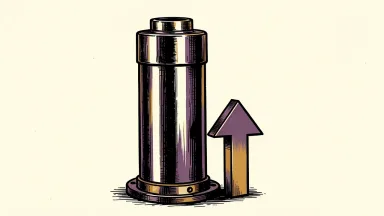 Citigroup lifts price target for Parker-Hannifin, depicted by an industrial cylinder with a metal arrow beside it.