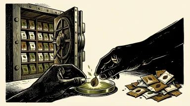 Corteva and Inari settle a seed-access dispute: hands place a seed into a petri dish near an open vault of seed packets while discarded envelopes are removed.