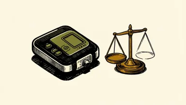 Medtronic coverage initiated: a pacemaker beside a balanced scale.