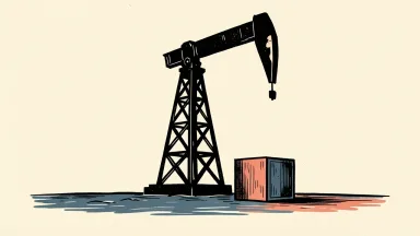 Fitch's rating action on GeoPark is shown as an oil derrick with a plain block beside it.