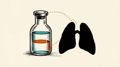 bioAffinity Technologies presents data on a sputum test for asthma and COPD inflammation, shown as a vial and a lung silhouette.