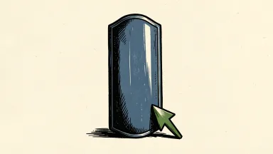 SentinelOne's cybersecurity shield with a small green arrow indicating a raised price target.