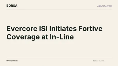 BORSA news cover: Evercore ISI Initiates Fortive Coverage at In-Line