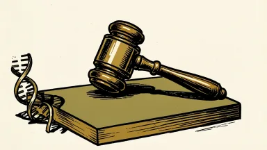 Paul J. Diaz elected to Merck board; a gavel on a board with a DNA helix nearby.