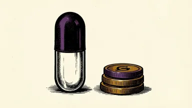 LB Pharmaceuticals grants inducement options to new executives, depicted by a capsule and coin-like discs.