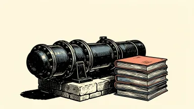 Chevron Bakken midstream cost savings: an industrial oil pipeline rests on a pedestal next to a stack of ledgers, illustrating savings that cannot be booked as an asset.