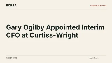 BORSA news cover: Gary Ogilby Appointed Interim CFO at Curtiss-Wright