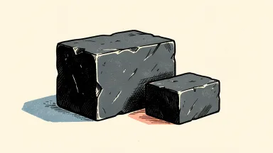 SentinelOne's convertible note offering is shown as two identical stone blocks, one larger and one smaller, representing the debt issuance.