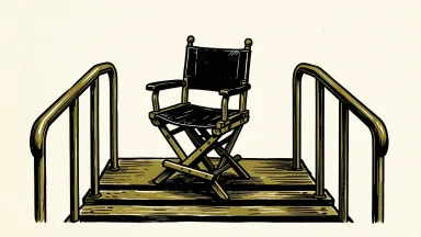 CSX COO retires; an empty conductor's chair on a railway platform suggests a leadership change.