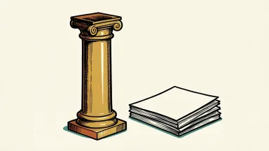 Leifras marks its first Nasdaq anniversary with a golden column and a stack of paper, symbolizing record growth and reporting.