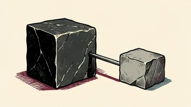 Skyworks completes exchange of Qorvo notes, depicted as a large stone block bridging to a smaller one with a metal bar.