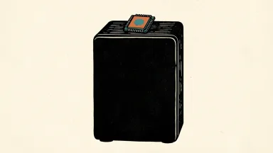Microsoft moves to production on systems using Cisco Silicon One P200, depicted as a chip on a server rack.