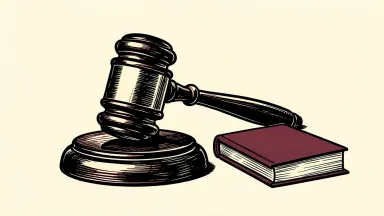 Callan JMB requests a hearing, depicted by a gavel and a closed book.