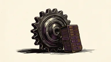 Citi analyst picks Vertiv and five other industrials ahead of earnings, shown as a gear and server tower leaning together.