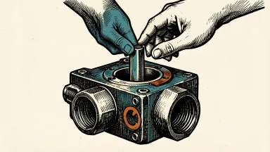 TE Connectivity board retirement: a pair of hands lifts a single large metal pin out of a heavy industrial electrical connector.