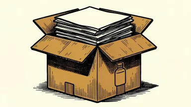 Johnson & Johnson's earnings are weighed down by a heavy stack of legal documents on a talc box.