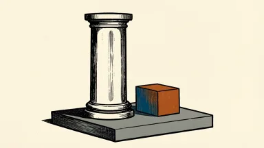 Thomson Reuters outperforms the market, shown as a tall column beside a shorter block.