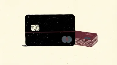 Citigroup's US consumer cards revenue is flat, shown by a credit card on a level surface with a horizontal line.