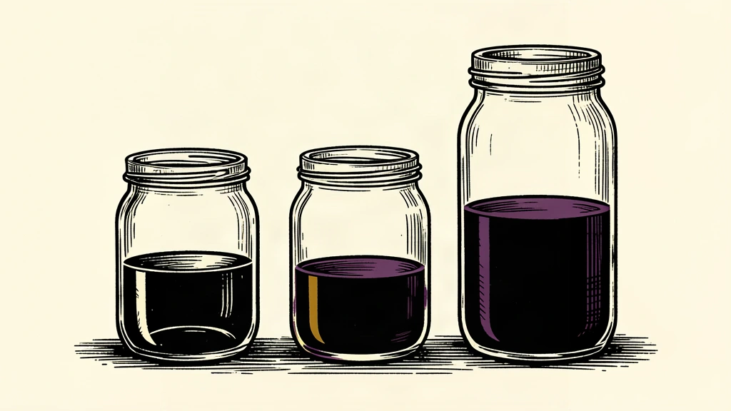 A comparison of three glass jars where the middle jar is only slightly fuller than the first, while the third jar is much taller and fuller, showing a missed target.