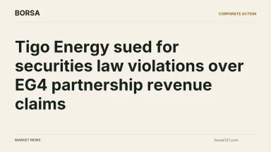 BORSA news cover: Tigo Energy sued for securities law violations over EG4 partnership revenue claims