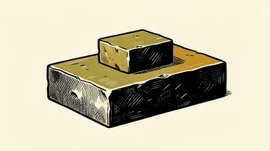 Corebridge Financial price target raised: a smaller stone block stacked on a larger one.