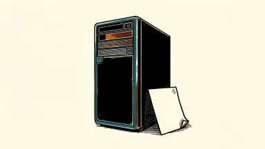 IBM initiated at Hold by Truist Securities, depicted as a mainframe computer with a blank report beside it.